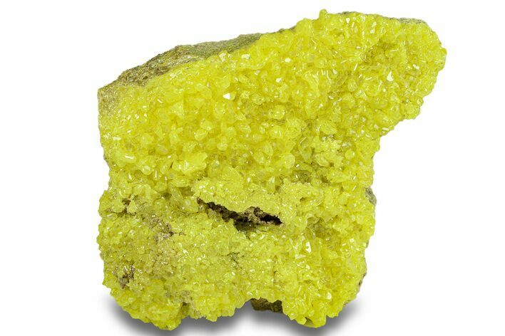 Bright-Yellow Sulfur Crystals - Bolivia #301875